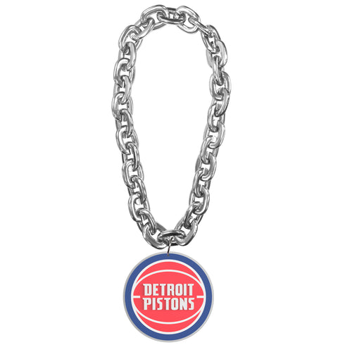 WHOLESALE DETROIT PISTONS (SILVER) FAN CHAIN