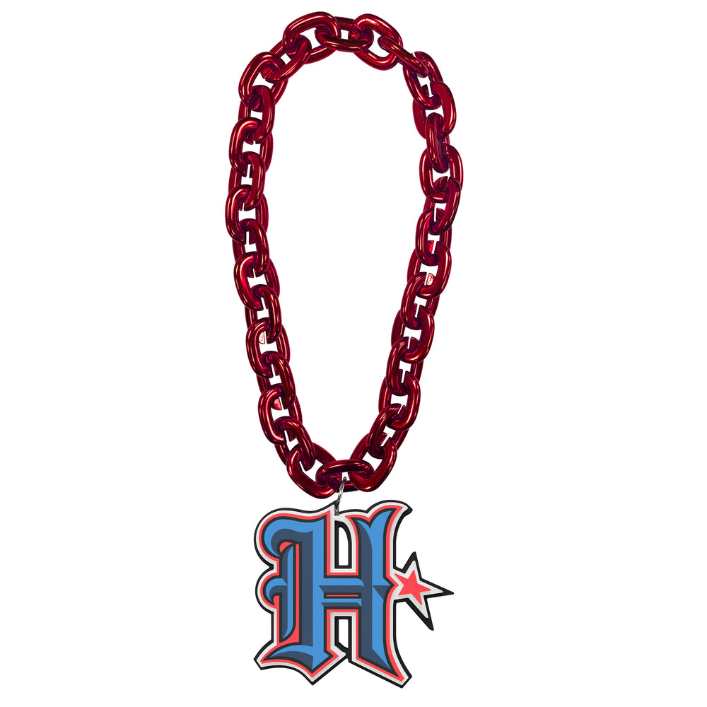 WHOLESALE HOUSTON TEXANS 'H' LOGO (RED) FAN CHAIN