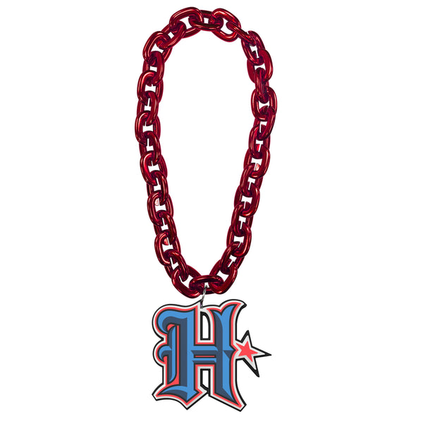 WHOLESALE HOUSTON TEXANS 'H' LOGO (RED) FAN CHAIN