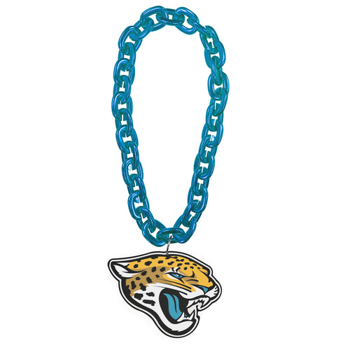 WHOLESALE JACKSONVILLE JAGUARS (TEAL) FAN CHAIN