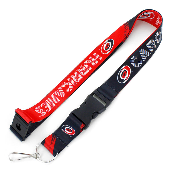 WHOLESALE CAROLINA HURRICANES CROSSFADE LANYARD