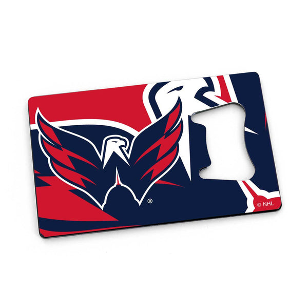 WHOLESALE WASHINGTON CAPITALS CREDIT CARD BOTTLE OPENER MAGNET