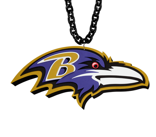 WHOLESALE BALTIMORE RAVENS (BLACK) SUPER FAN CHAIN