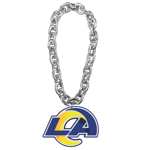 WHOLESALE LOS ANGELES RAMS LA LOGO (SILVER) FAN CHAIN