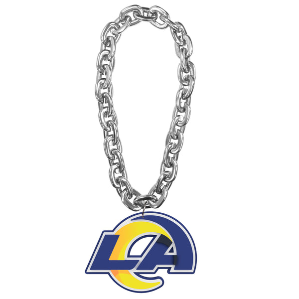 WHOLESALE LOS ANGELES RAMS LA LOGO (SILVER) FAN CHAIN