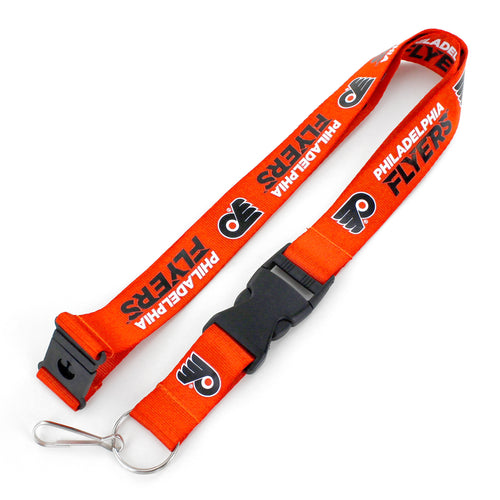 WHOLESALE PHILADELPHIA FLYERS (ORANGE) TEAM LANYARD