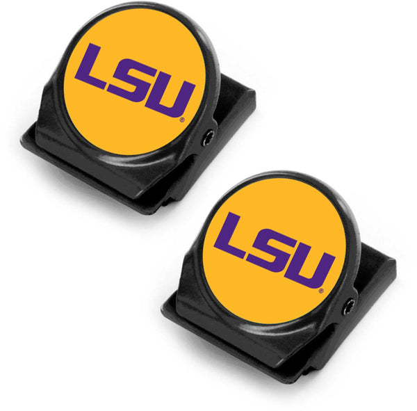 WHOLESALE LSU 2-PK MEMO CLIP MAGNET
