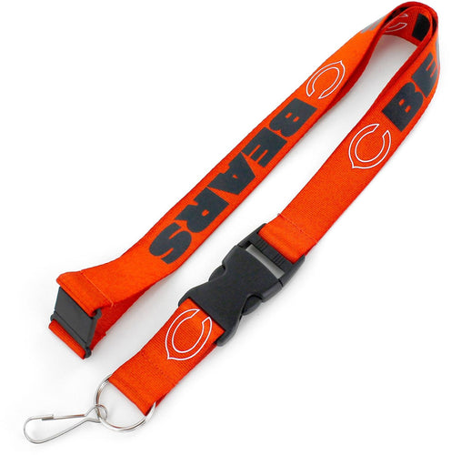 WHOLESALE CHICAGO BEARS (ORANGE) TEAM LANYARD