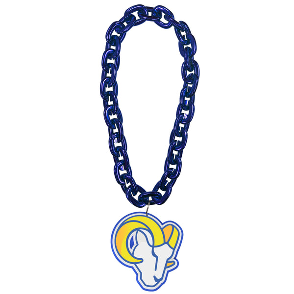 LOS ANGELES RAMS RAM HEAD (BLUE) FAN CHAIN