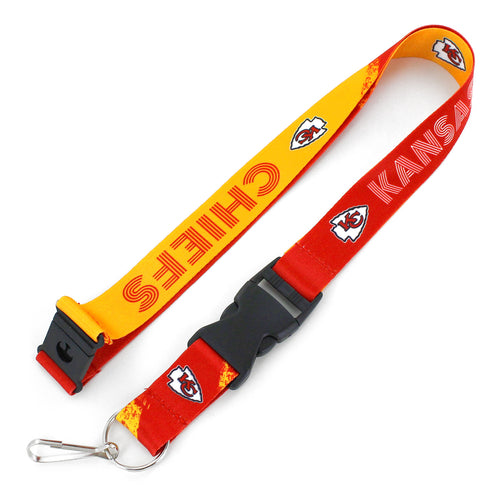KANSAS CITY CHIEFS CROSSFADE LANYARD