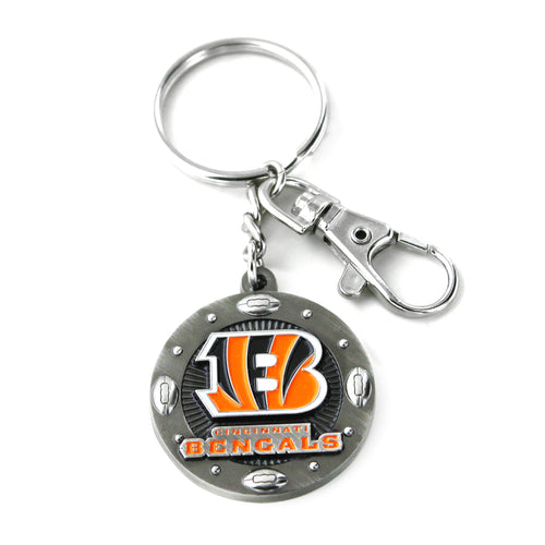 WHOLESALE CINCINNATI BENGALS IMPACT KEYCHAIN