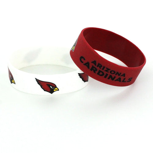 ARIZONA CARDINALS WIDE BRACELETS (2-PACK)