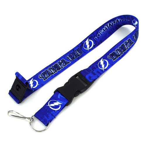 WHOLESALE TAMPA BAY LIGHTNING GRAFFITI LANYARD