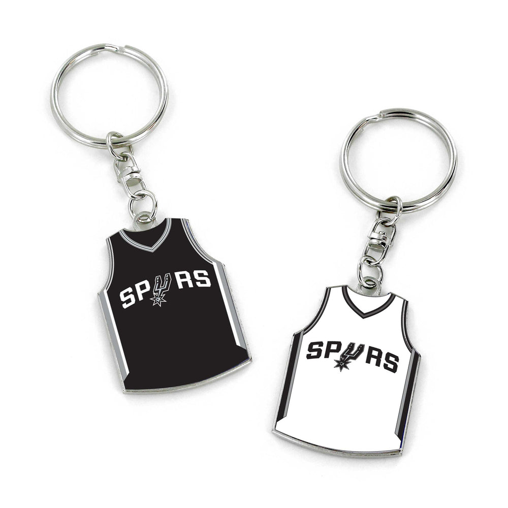 WHOLESALE SAN ANTONIO SPURS REVERSIBLE HOME/AWAY JERSEY KEYCHAIN
