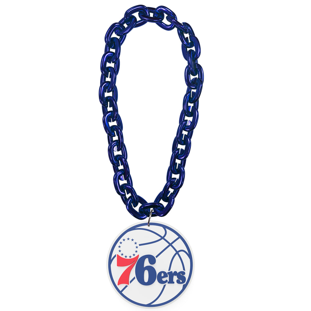 WHOLESALE PHILADELPHIA 76ERS (BLUE) FAN CHAIN