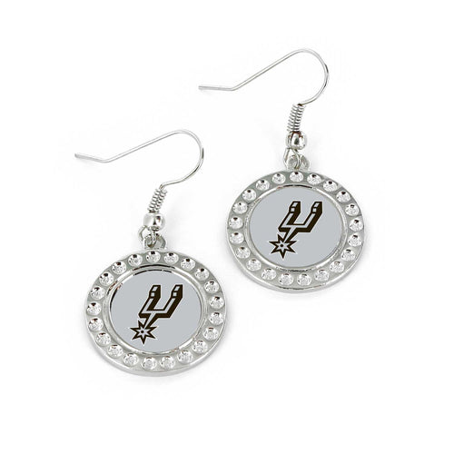 WHOLESALE SAN ANTONIO SPURS DIMPLE EARRINGS