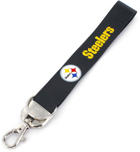 WHOLESALE PITTSBURGH STEELERS DELUXE WRISTLET KEYCHAIN