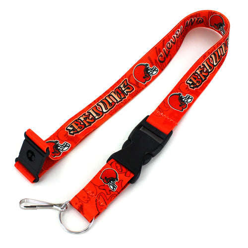 WHOLESALE CLEVELAND BROWNS GRAFFITI LANYARD