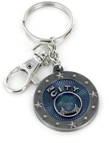 WHOLESALE GOLDEN STATE WARRIORS "THE CITY" IMPACT KEYCHAIN