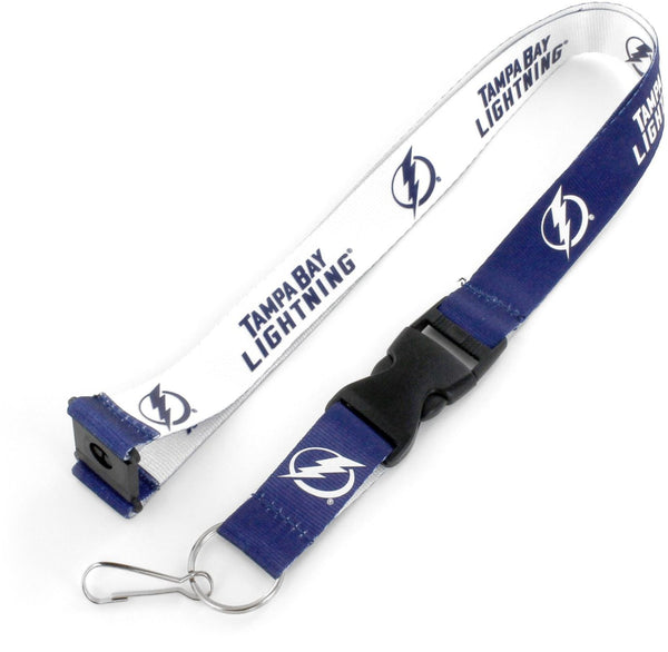 WHOLESALE TAMPA BAY LIGHTNING REVERSIBLE LANYARD