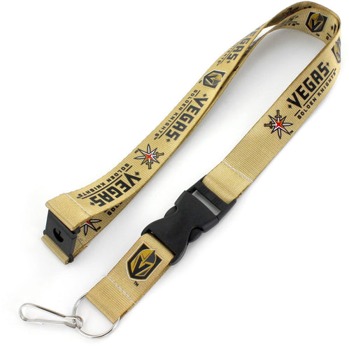 WHOLESALE LAS VEGAS GOLDEN KNIGHTS (GOLD) TEAM LANYARD
