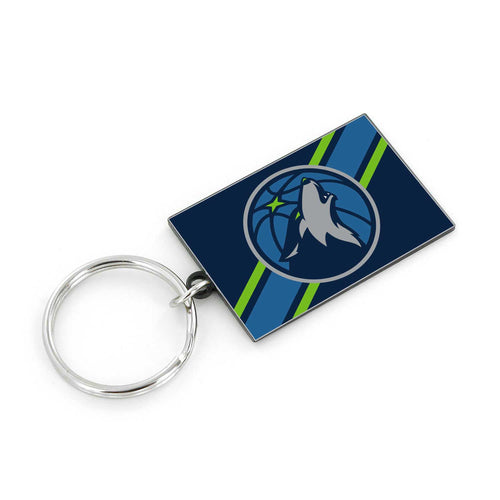 WHOLESALE MINNESOTA TIMBERWOLVES STRIPED KEYCHAIN
