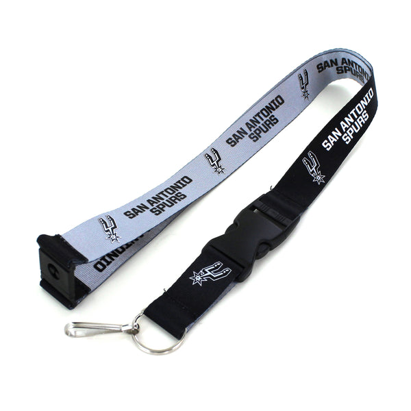 WHOLESALE SAN ANTONIO SPURS REVERSIBLE LANYARD