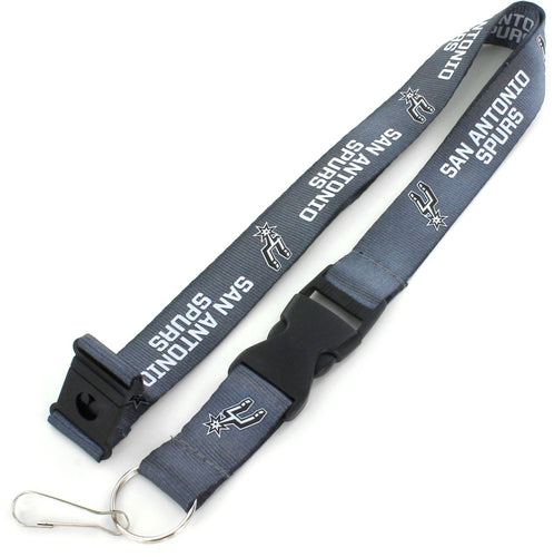 WHOLESALE SAN ANTONIO SPURS (CHARCOAL) TEAM LANYARD