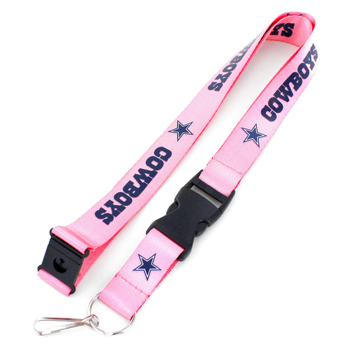WHOLESALE DALLAS COWBOYS (PINK) TEAM LANYARD