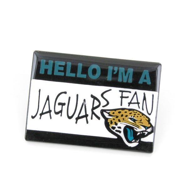 JACKSONVILLE JAGUARS NAME TAG PIN