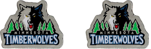 WHOLESALE MINNESOTA TIMBERWOLVES TEAM POST EARRINGS