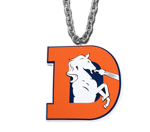 WHOLESALE DENVER BRONCOS (ORANGE) THROWBACK SUPER FAN CHAIN