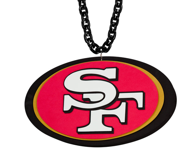 SAN FRANCISCO 49ERS (BLACK) SUPER FAN CHAIN