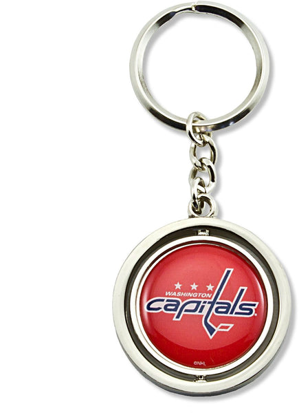 WHOLESALE WASHINGTON CAPITALS SPINNING KEYCHAIN