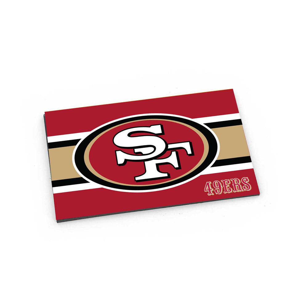 WHOLESALE SAN FRANCISCO 49ERS STRIPED MAGNET