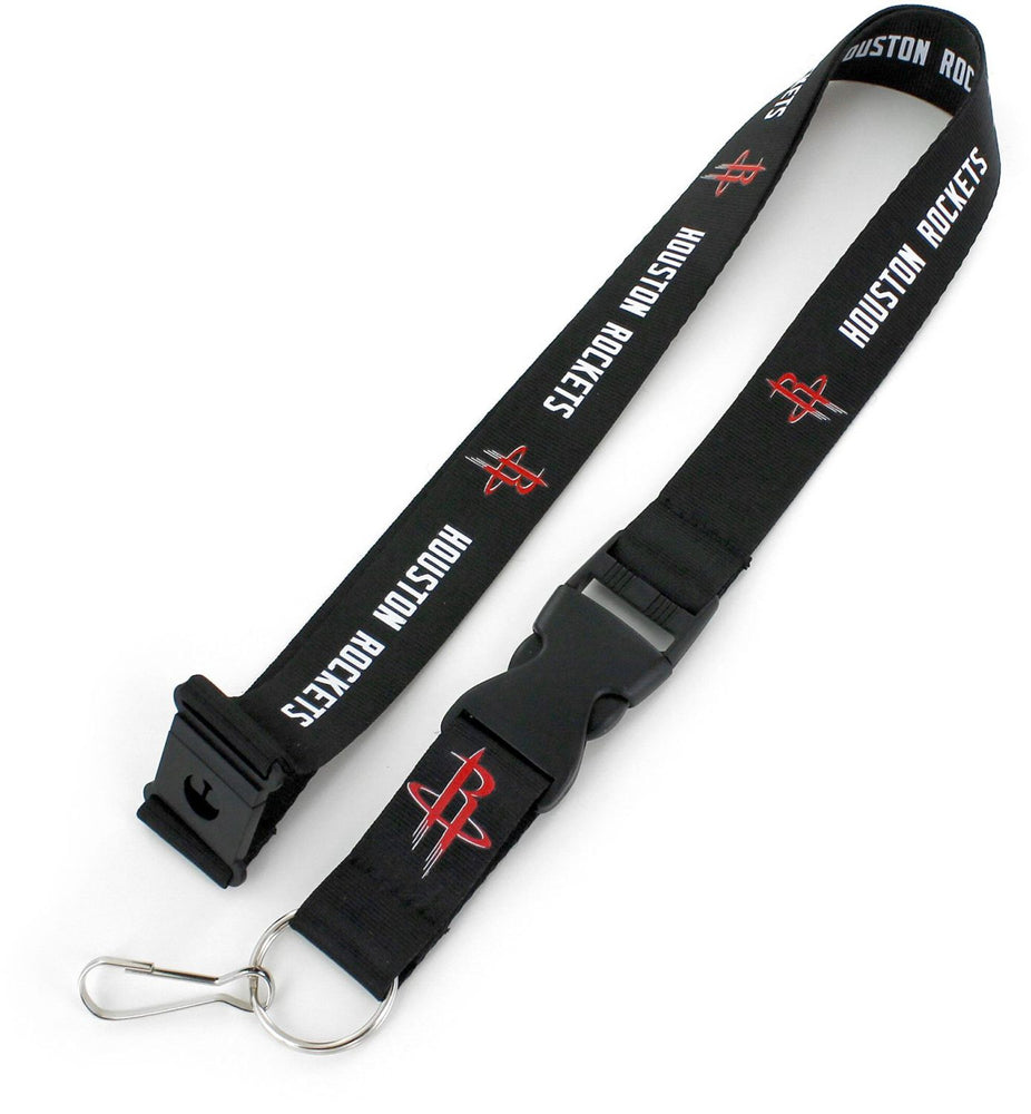 WHOLESALE HOUSTON ROCKETS BLACK LANYARD