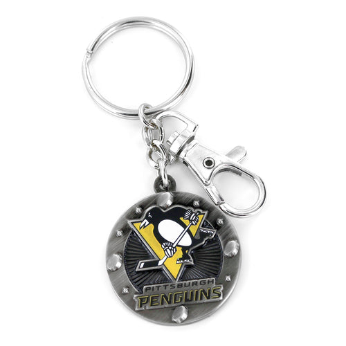 WHOLESALE PITTSBURGH PENGUINS IMPACT KEYCHAIN