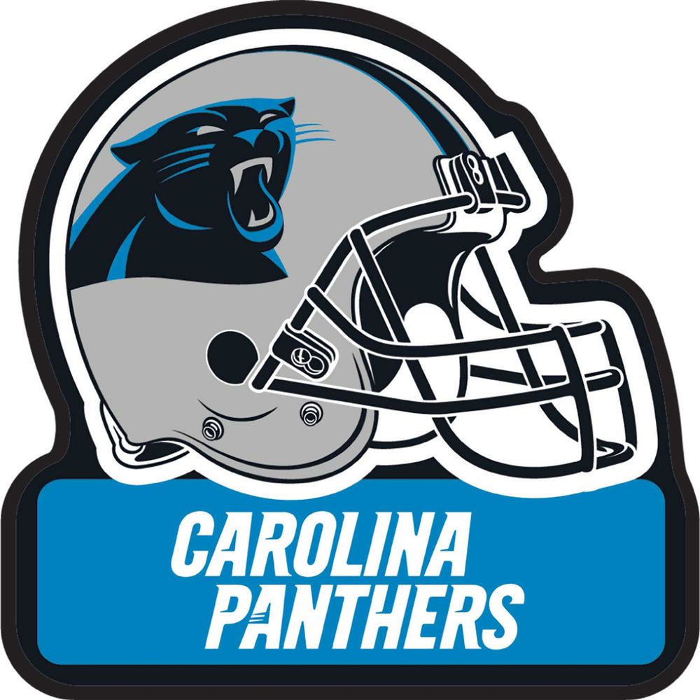 WHOLESALE CAROLINA PANTHERS HELMET WORDMARK MAGNET