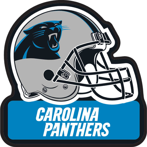 WHOLESALE CAROLINA PANTHERS HELMET WORDMARK MAGNET