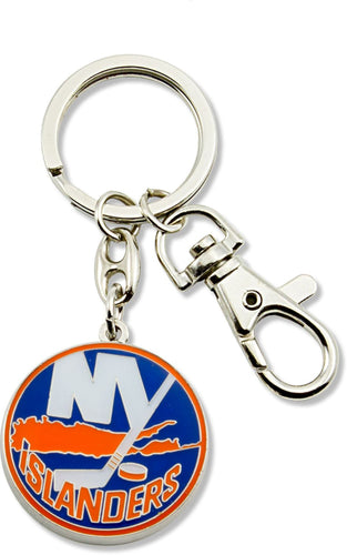 WHOLESALE NEW YORK ISLANDERS TEAM LOGO HEAVYWEIGHT KEYCHAIN