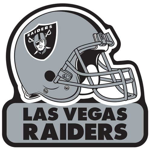 WHOLESALE LAS VEGAS RAIDERS "LV" HELMET WORDMARK MAGNET