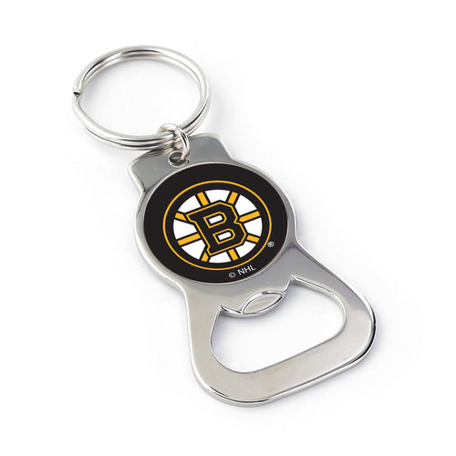 WHOLESALE BOSTON BRUINS BOTTLE OPENER KEYCHAIN