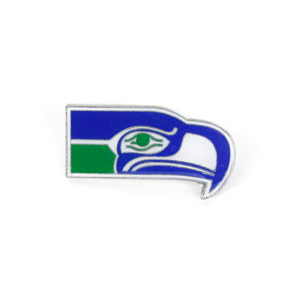 WHOLESALE SEATTLE SEAHAWKS THROWBACK LOGO PIN