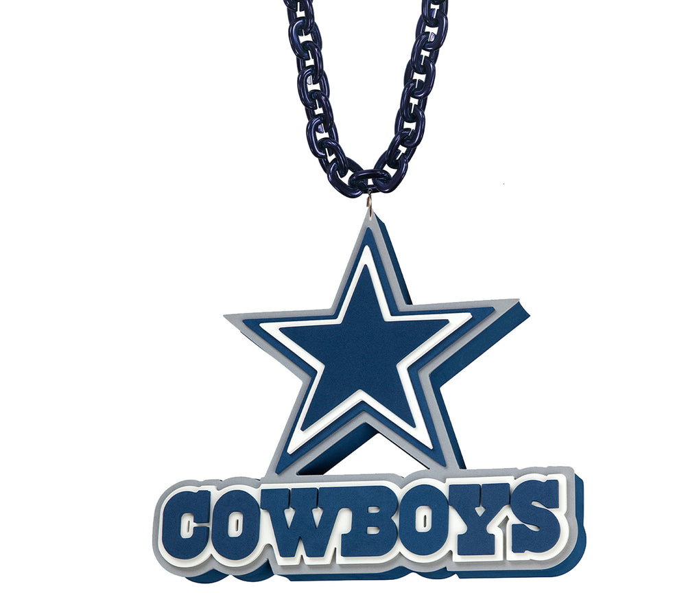 WHOLESALE DALLAS COWBOYS (NAVY) WORDMARK SUPER FAN CHAIN