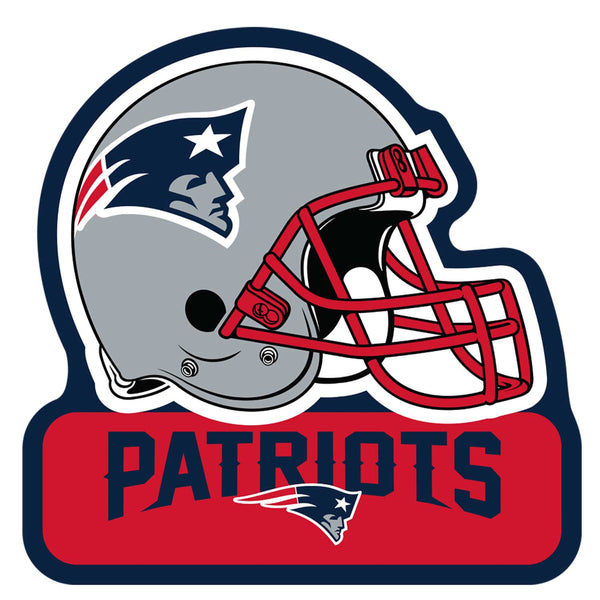 WHOLESALE NEW ENGLAND PATRIOTS HELMET WORDMARK MAGNET