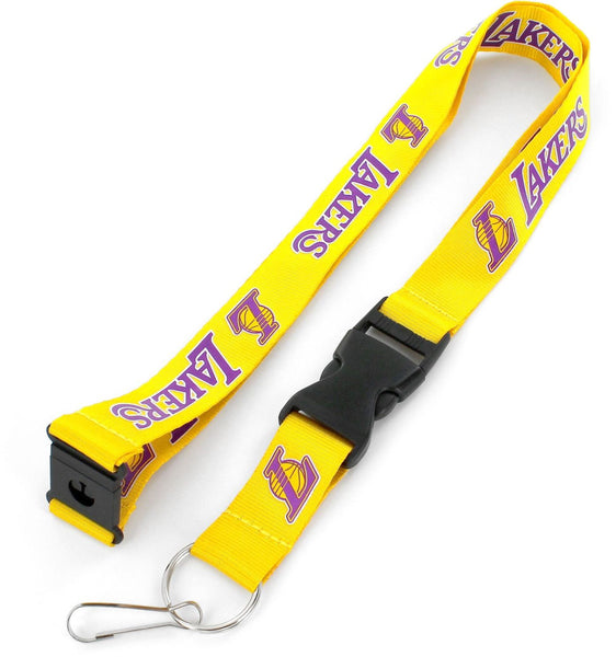 WHOLESALE LOS ANGELES LAKERS (YELLOW) TEAM LANYARD