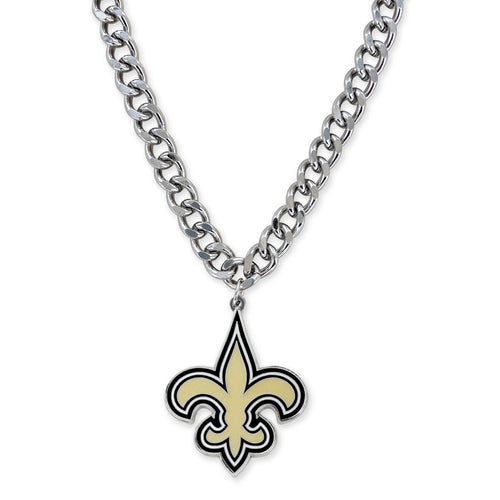 WHOLESALE NEW ORLEANS SAINTS HEAVYWEIGHT TEAM LOGO NECKLACE