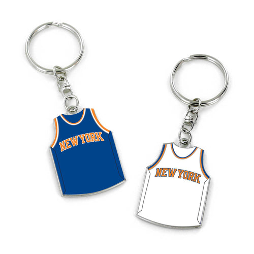 WHOLESALE NEW YORK KNICKS REVERSIBLE HOME/AWAY JERSEY KEYCHAIN