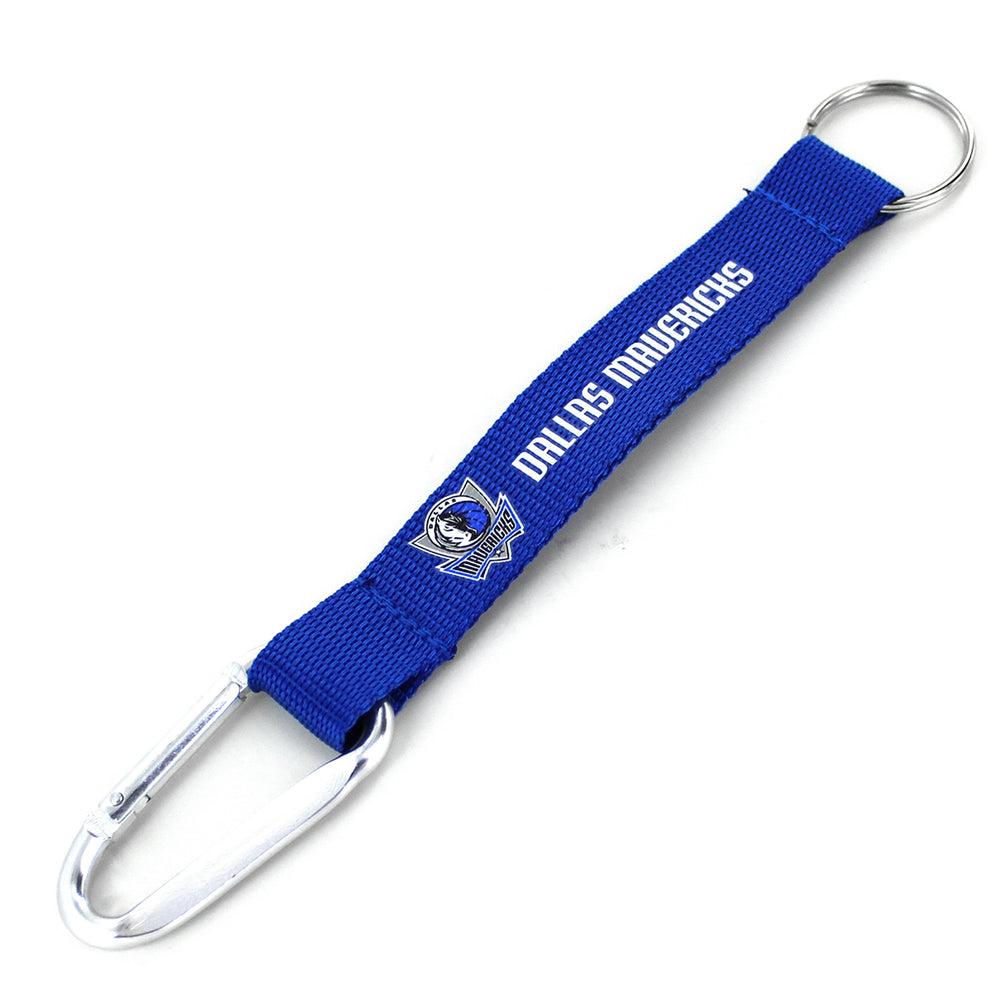 WHOLESALE DALLAS MAVERICKS (NAVY) CARABINER LANYARD KEYCHAIN