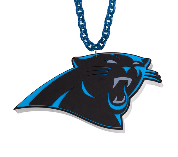 WHOLESALE CAROLINA PANTHERS (TEAL) SUPER FAN CHAIN